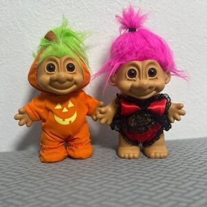 Russ Berrie troll dolls